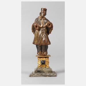 Geschnitzte Heiligenfigur