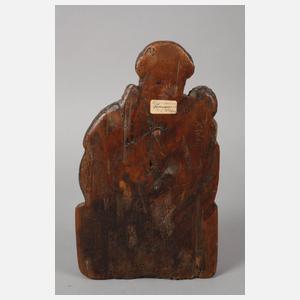 Geschnitzte Heiligenfigur