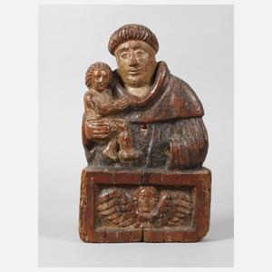Geschnitzte Heiligenfigur