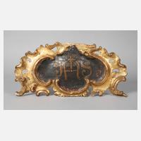 Rokokokartusche mit Christusmonogramm111