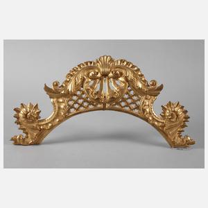 Geschnitzte Supraporte