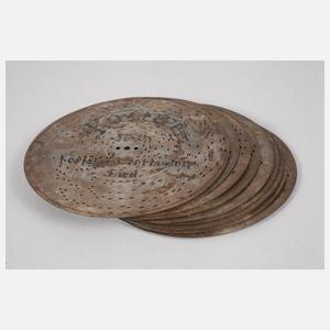 Kleine Plattenspieldose Komet