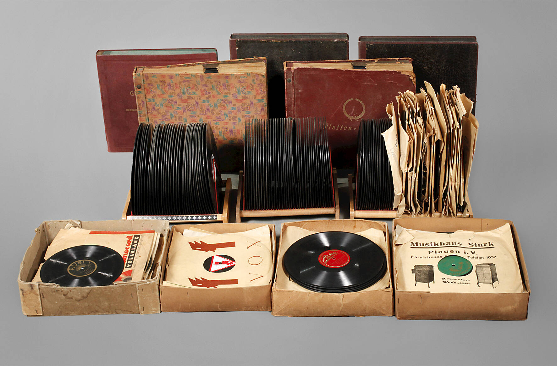 Großes Konvolut Schelllackplatten