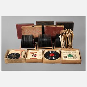 Großes Konvolut Schelllackplatten