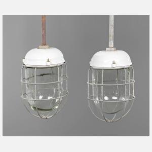 Paar Industrielampen