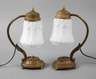 Paar Tischlampen