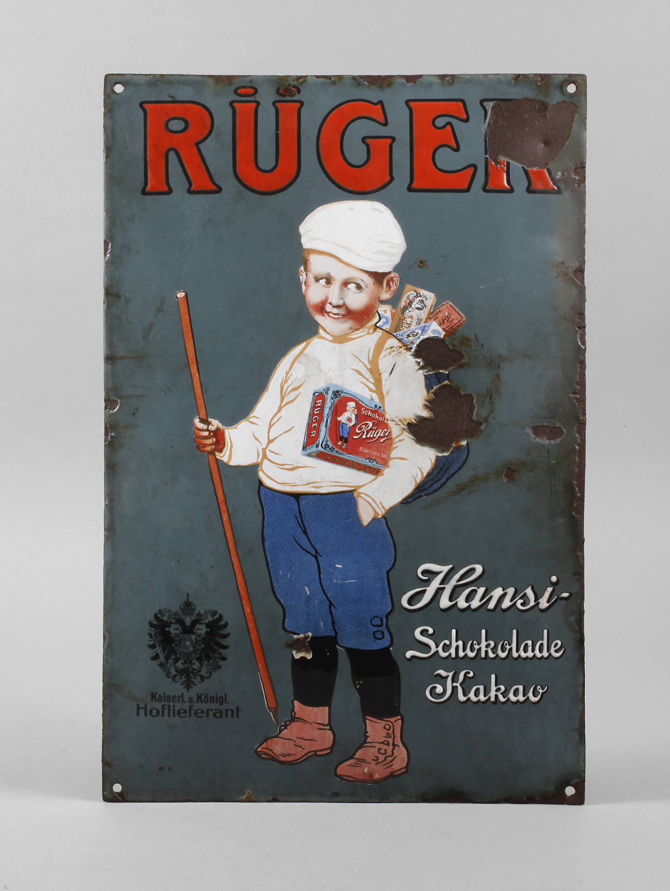 Werbeschild Rüger