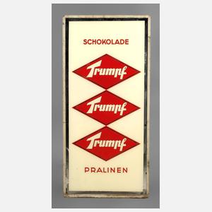 Werbeschild Trumpf