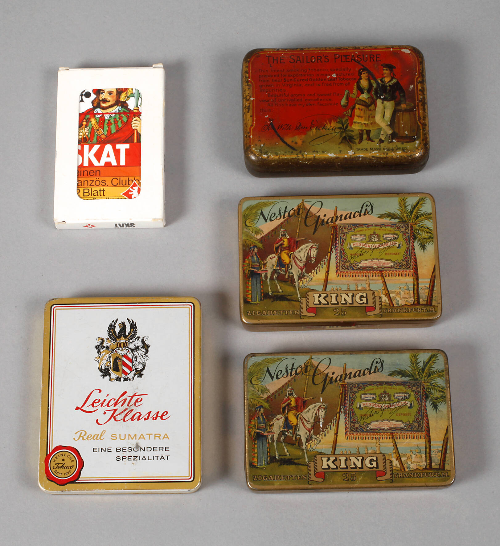 Konvolut Zigarettendosen