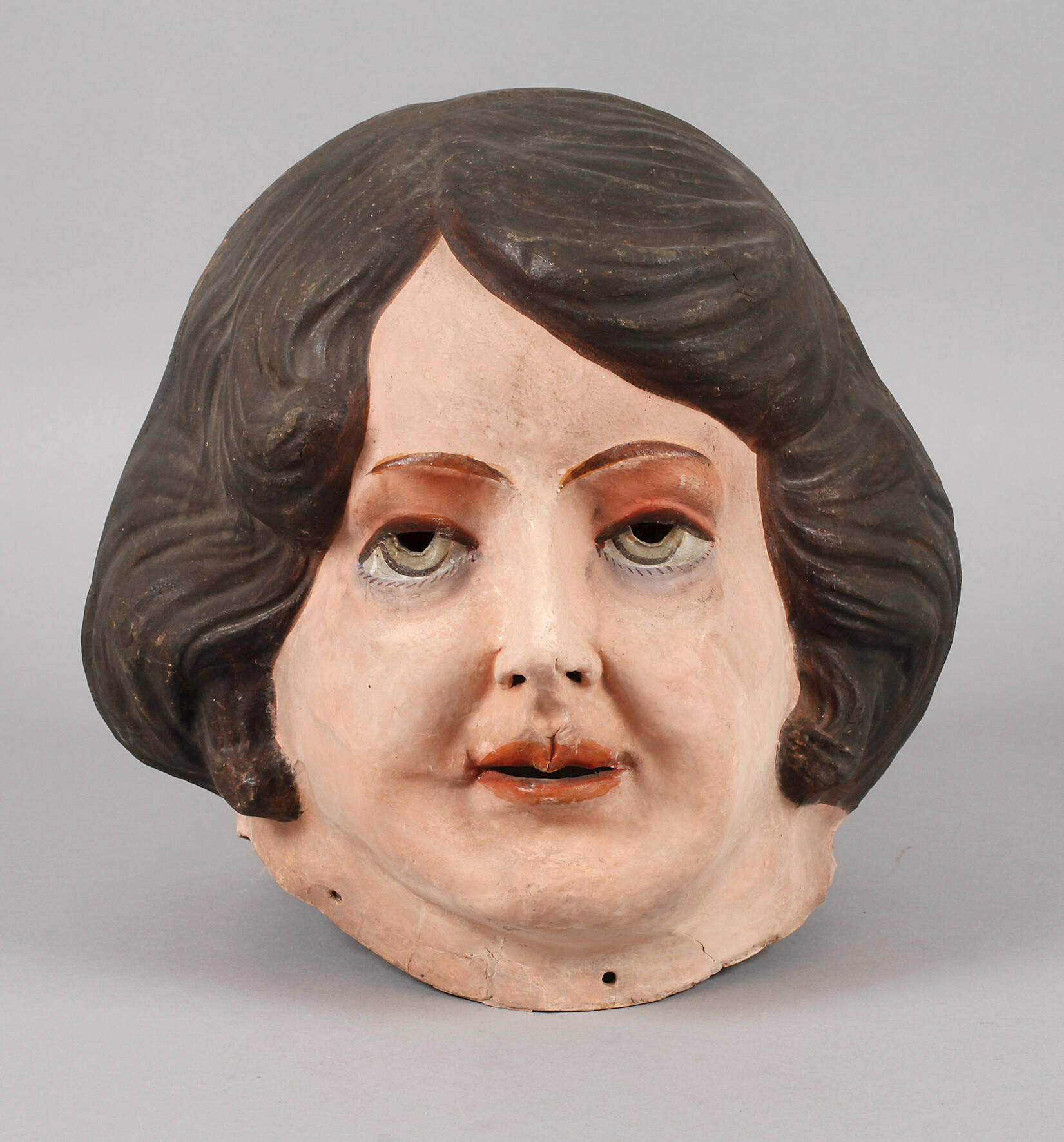 Faschingskopf Pappmaché