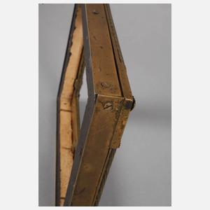 Bronzerahmen mit Weinlaubdekor