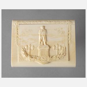 Zigarettenetui Elfenbein