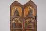 Flügel einer faltbaren Polyptychon-Ikonostase