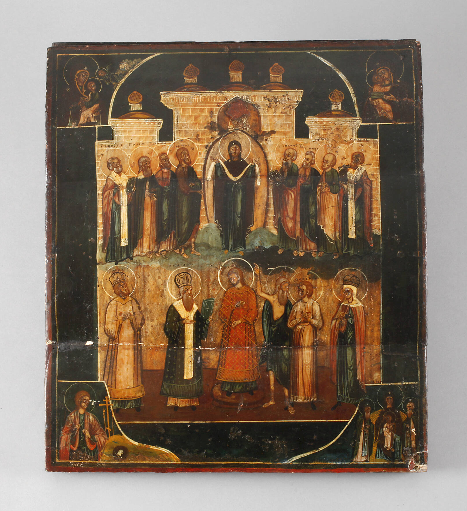 Ikone Gottesmutter von Pokrov