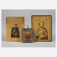 Drei Reiseikonen Russland111