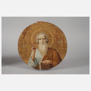 Paar Heiligenbildnisse