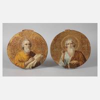 Paar Heiligenbildnisse111