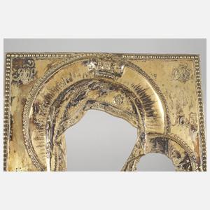 Marienikone im Silberoklad