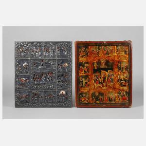 Festtagsikone und Oklad