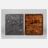 Festtagsikone und Oklad111