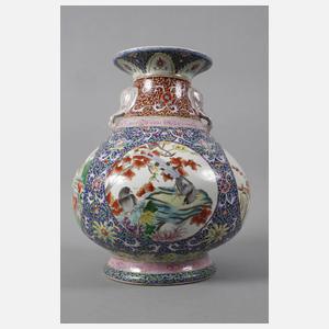 Bodenvase Famille rose