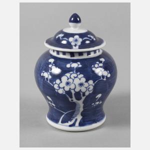 Deckelvase China