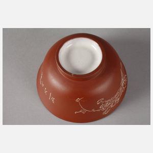 Teeschale mit Deckel