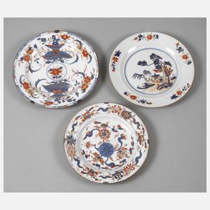 Drei Teller China