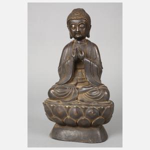 Bronzeplastik Buddha