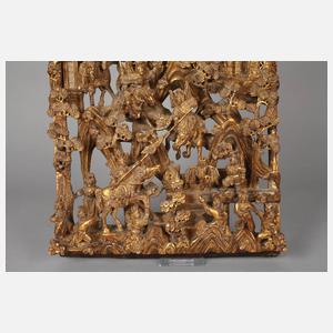 Geschnitztes Reliefbild