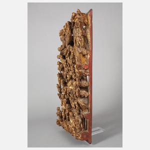 Geschnitztes Reliefbild