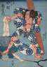 Farbholzschnitt Utagawa Kunisada