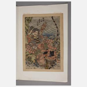 Farbholzschnitt Utagawa Kunisada
