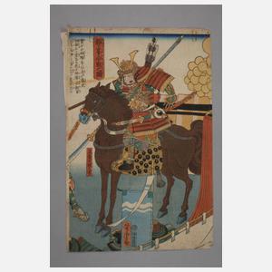 Utagawa Yoshitora Farbholzschnitt