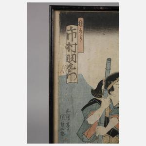 Farbholzschnitt Utagawa Kunisada (Toyokuni III)