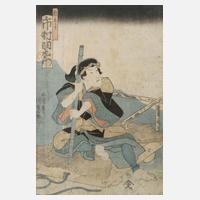 Farbholzschnitt Utagawa Kunisada (Toyokuni III)111