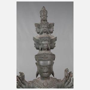 Große Bronzeplastik Avalokiteshvara