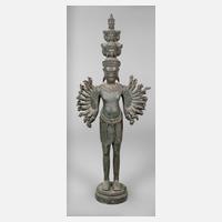 Große Bronzeplastik Avalokiteshvara111