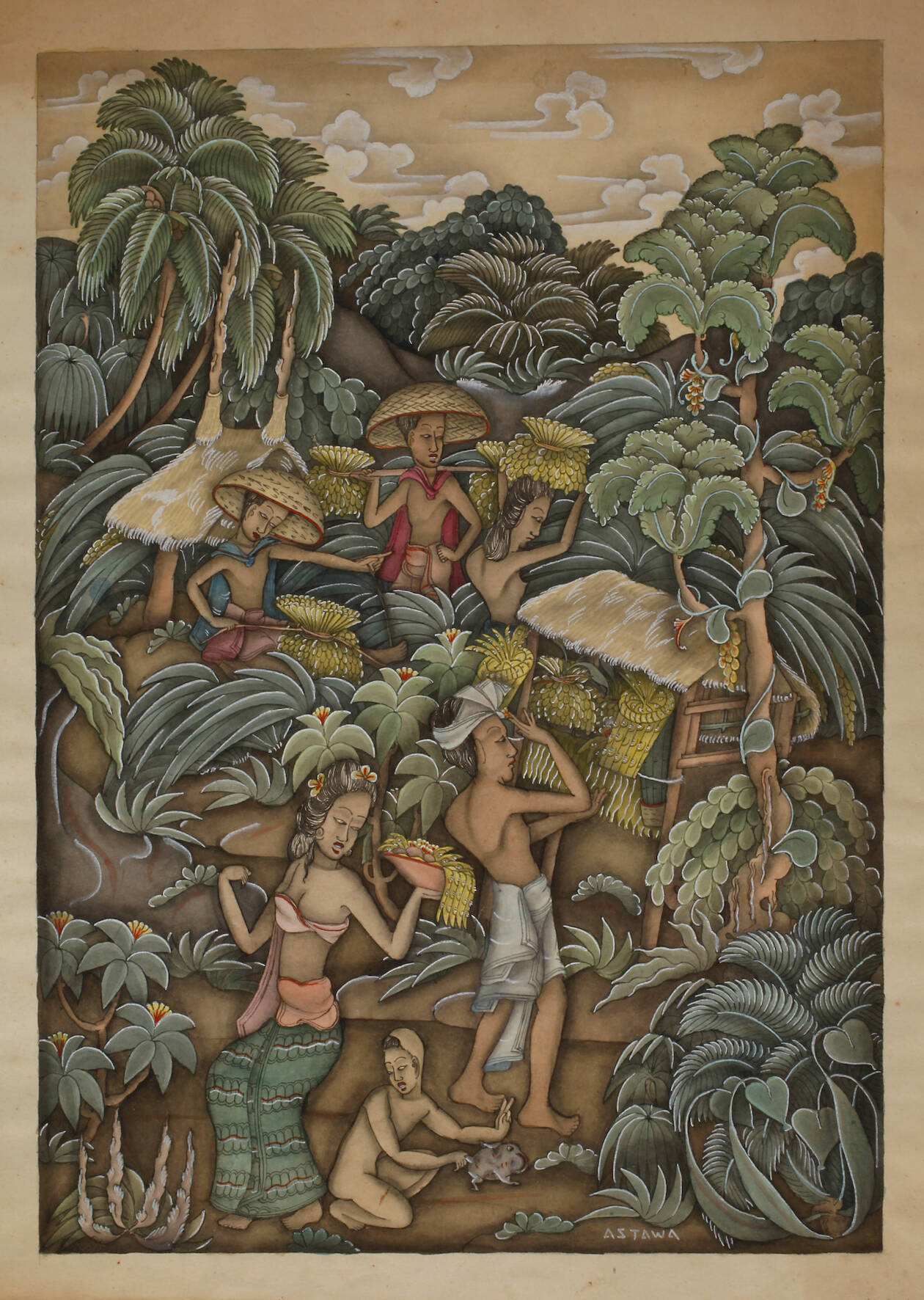 Gouache Bali