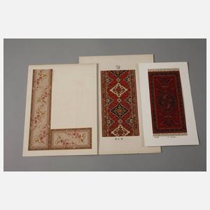 Posten Teppichentwürfe