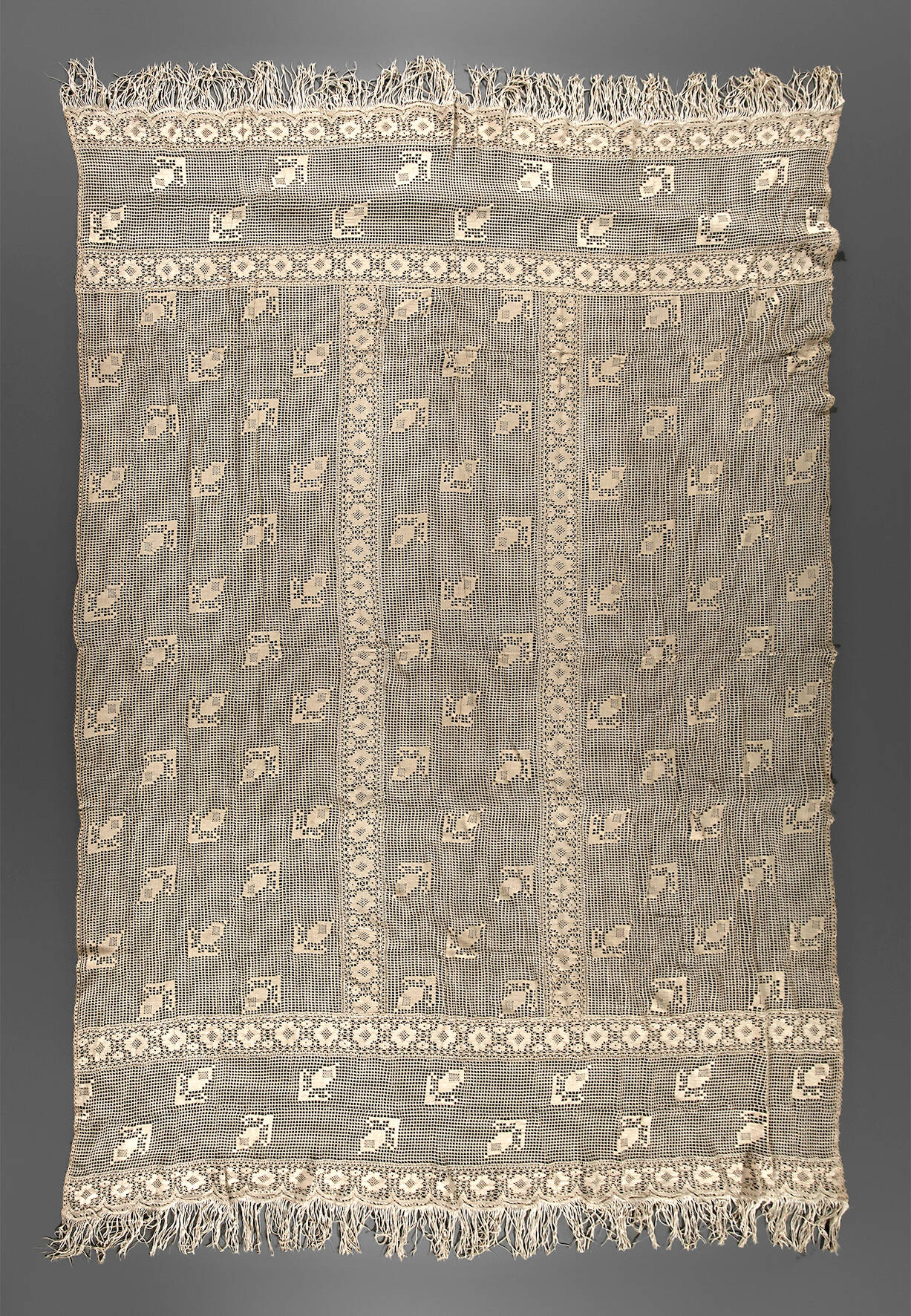 Große Handarbeitsdecke