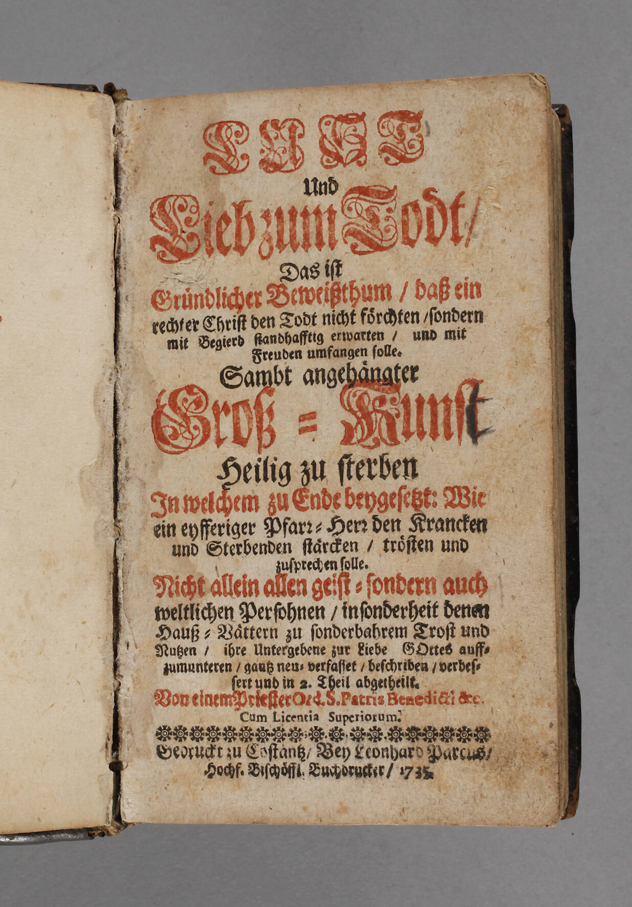 Lust und Lieb zum Todt