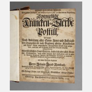 Evangelisches Krancken- und Sterbe-Postill