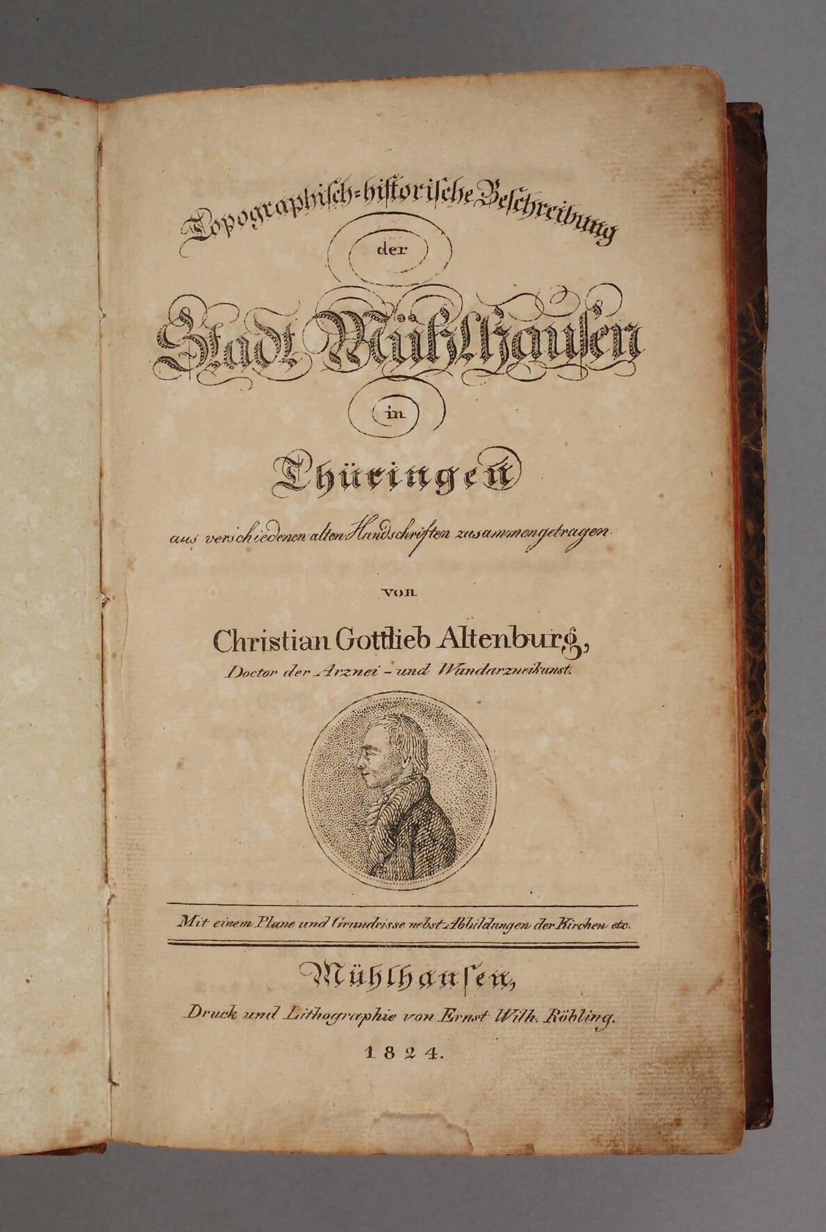 Topographisch-historische Beschreibung der Stadt Mühlhausen