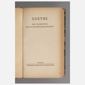 Goethe – Schriften zur Geologie und Mineralogie 1812–1832