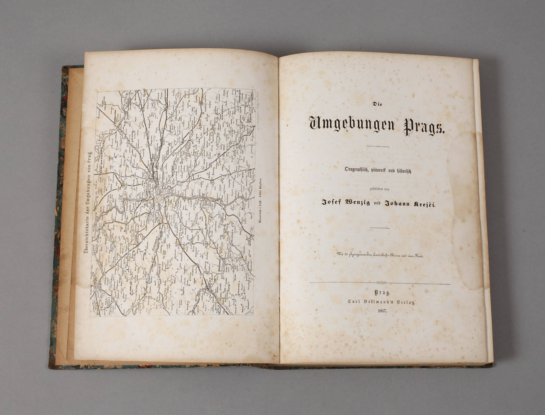 Die Umgebungen Prags