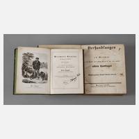 Zwei Bücher Weimar Mitte 19. Jh.111