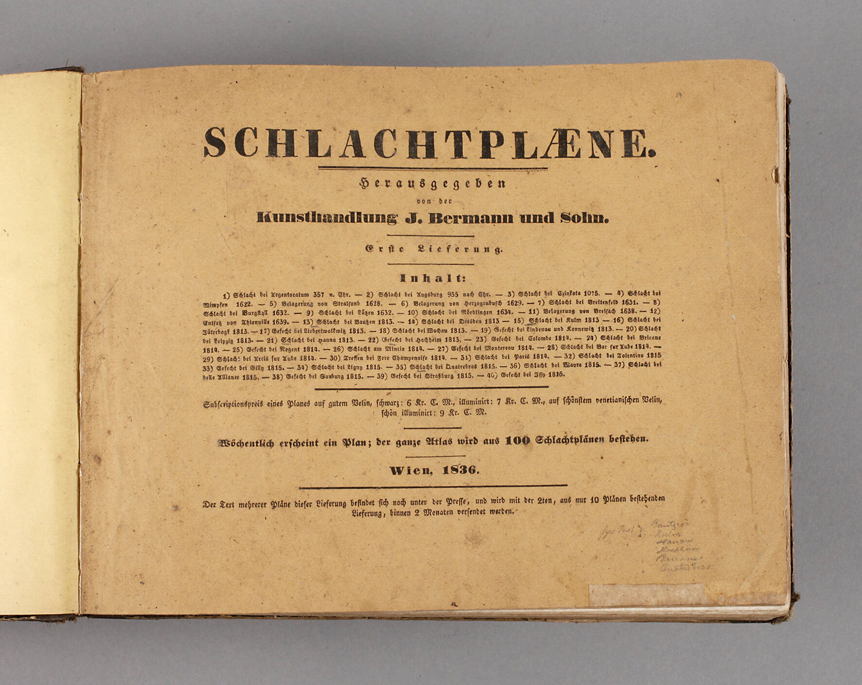Schlachtpläne