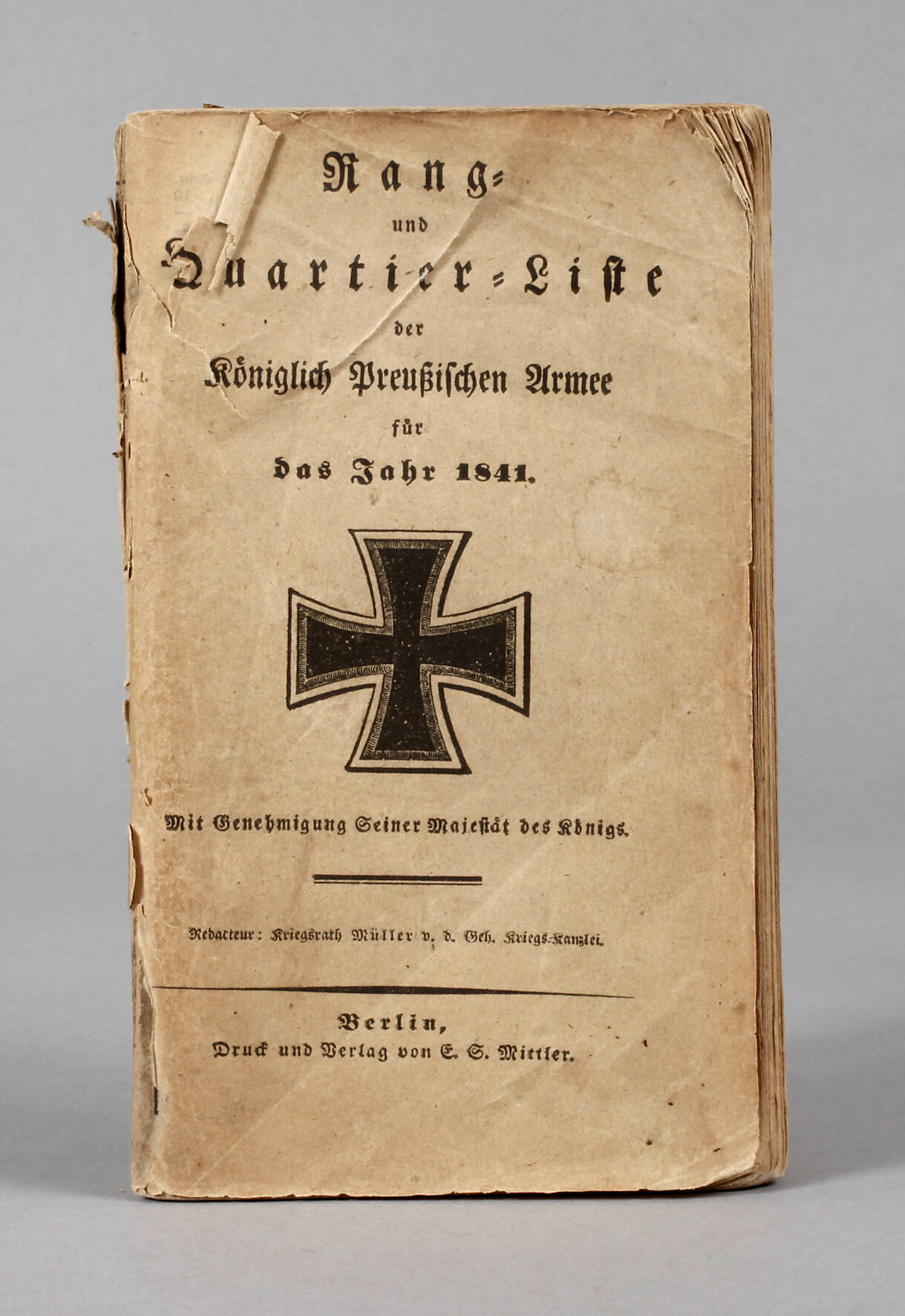 Rang- und Quartier-Liste der Königlich Preußischen Armee