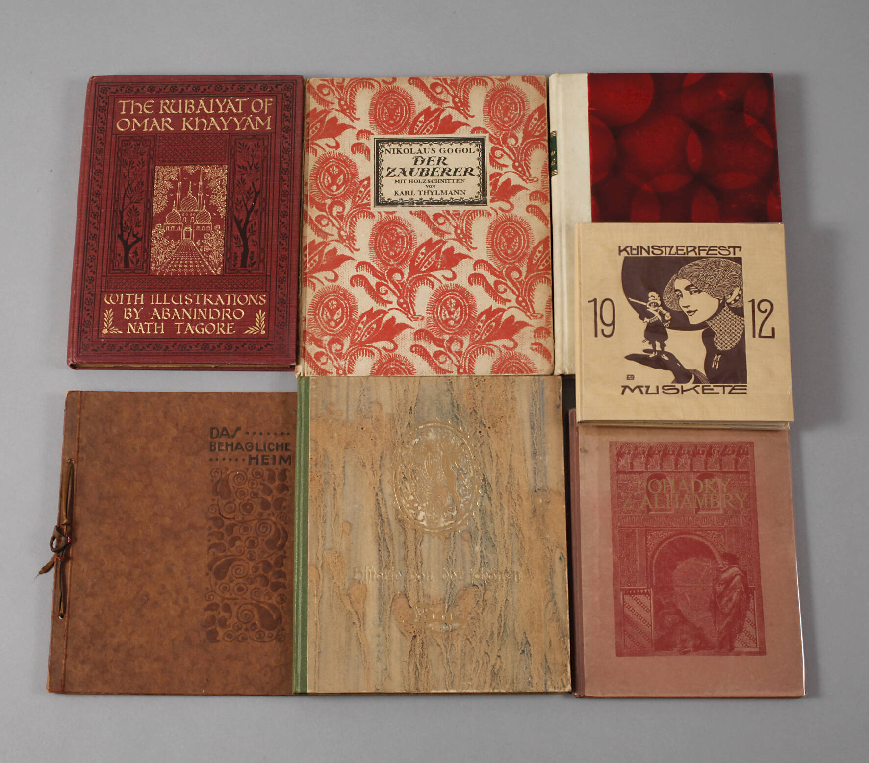 Konvolut Künstlerbücher